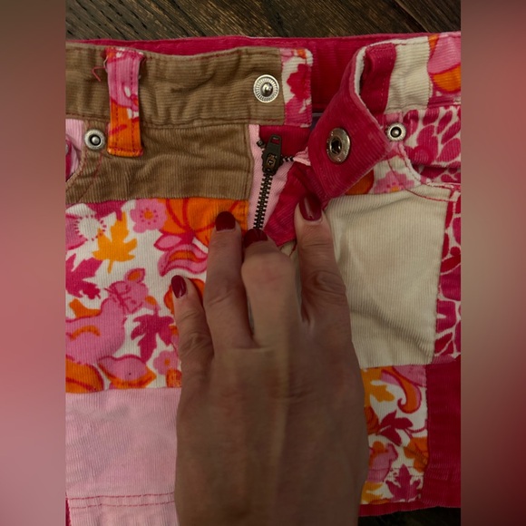Lilly Pulitzer corduroy patchwork skort - Picture 5 of 5
